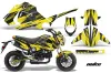 Honda Grom 125 Dirt Bike Graphic Kit - 2013-2016 Nuke Yellow