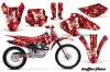 Honda XR100 Dirt Bike Graphic Kit - 2001-2003 Butterfly Red