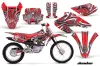 Honda XR100 Dirt Bike Graphic Kit - 2001-2003 Deaden Red