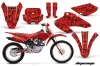 Honda XR100 Dirt Bike Graphic Kit - 2001-2003 Digicamo Red