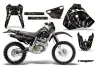 Honda XR400 Dirt Bike Graphic Kit - 1996-2004 Reaper Black