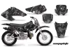 Honda XR50 Dirt Bike Graphic Kit - 2000-2003 Camoplate Black