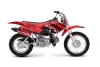 Honda XR50 Dirt Bike Graphic Kit - 2000-2003 In Line Red