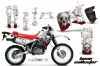 Honda XR650L Dirt Bike Graphic Kit - 1993-2025 Bone Collector White