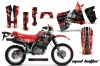 Honda XR650L Dirt Bike Graphic Kit - 1993-2025 Mad Hatter Red