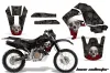 Honda XR650R Dirt Bike Graphic Kit - 2000-2010 Bone Collector Black