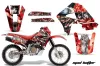 Honda XR650R Dirt Bike Graphic Kit - 2000-2010 Mad Hatter Red