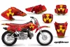 Honda XR70 Dirt Bike Custom Graphic Kit - 2001-2003