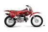 Honda XR70 Dirt Bike Graphic Kit - 2001-2003 Northstar Red