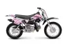 Honda XR70 Dirt Bike Graphic Kit - 2001-2003 Starlett Pink