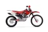 Honda XR80 Dirt Bike Graphic Kit - 2001-2003 Carbon X Red
