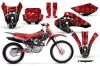 Honda XR80 Dirt Bike Graphic Kit - 2001-2003 Reaper Red