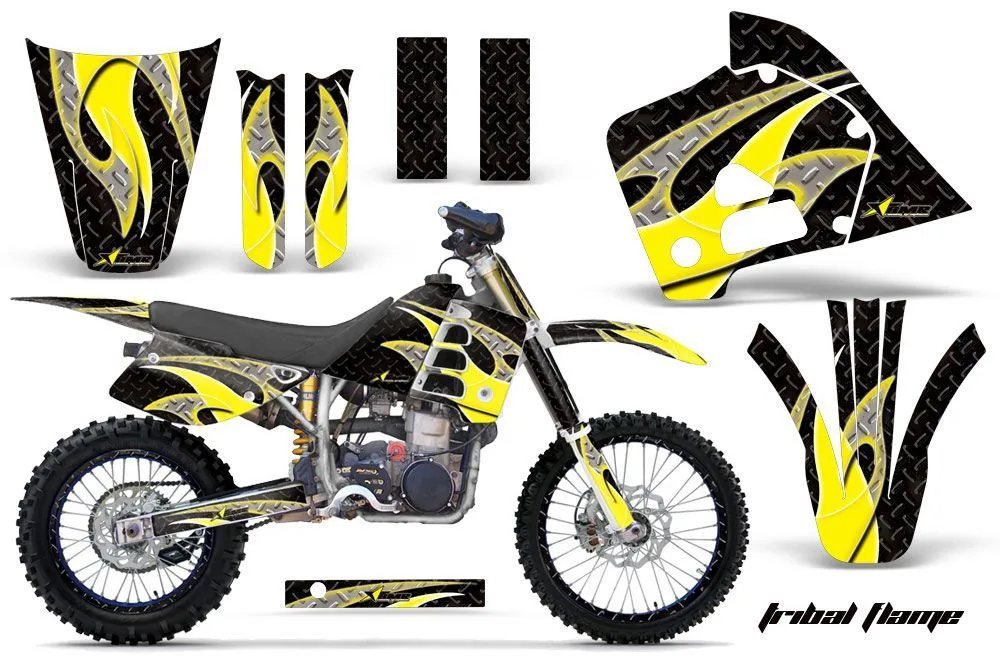 Husaberg FC 501 Dirt Bike Custom Graphic Kit - 1997-1999