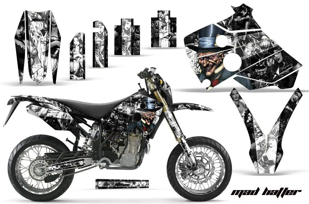 Husaberg FC / FE / FS 400 Dirt Bike Custom Graphic Kit - 2001-2005