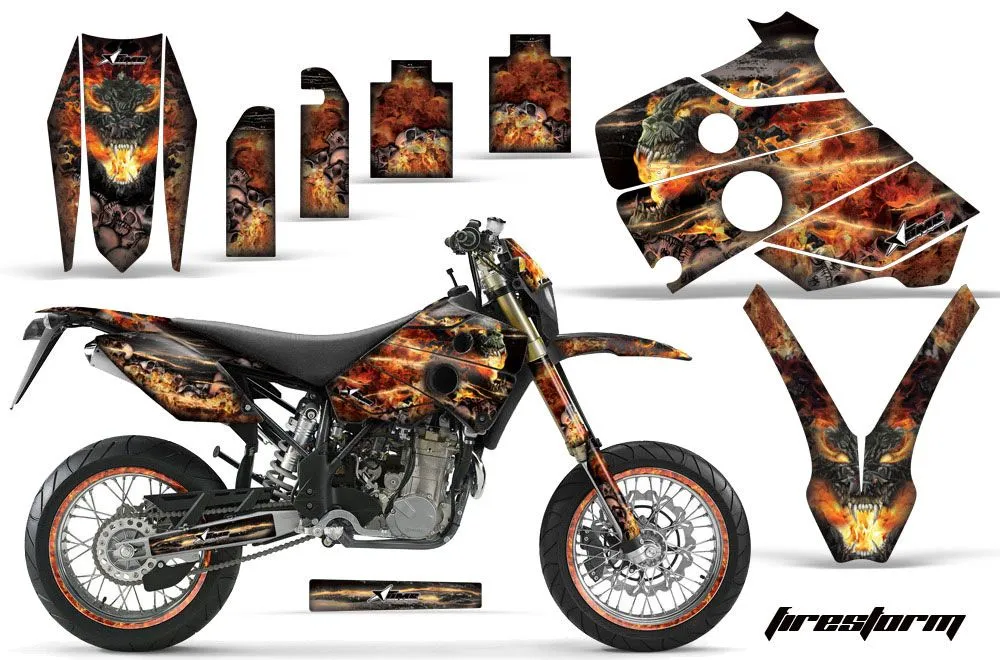 Husaberg FC / FE / FS 650 Dirt Bike Custom Graphic Kit - 2001-2005