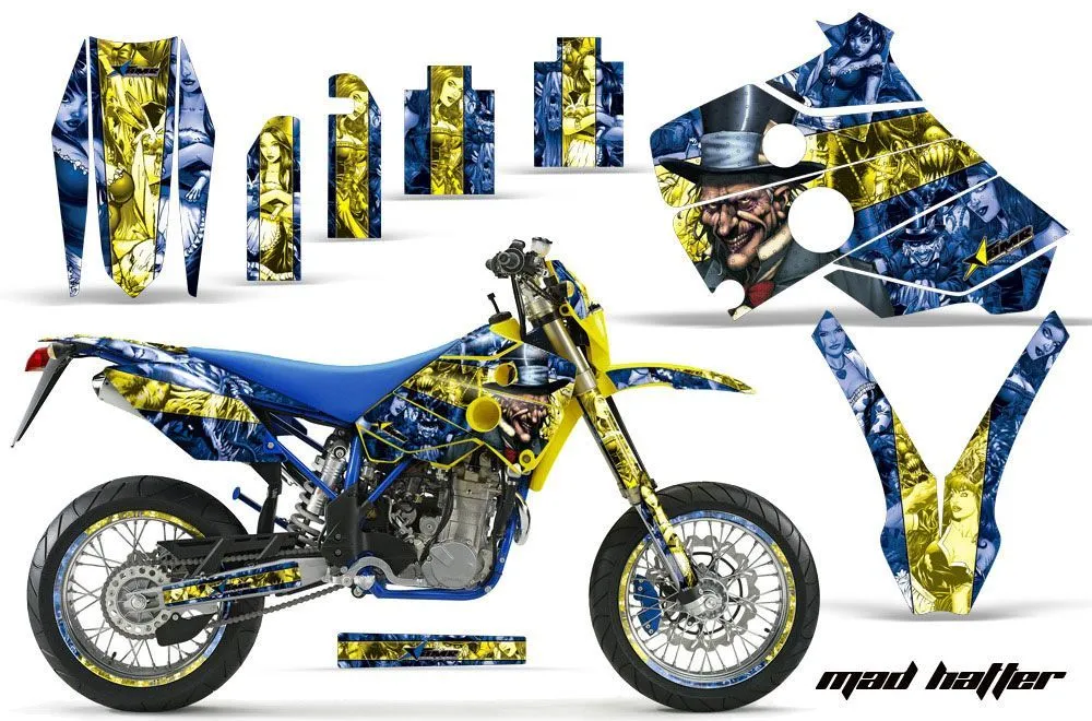 Husaberg FC / FE / FS 650 Dirt Bike Custom Graphic Kit - 2001-2005