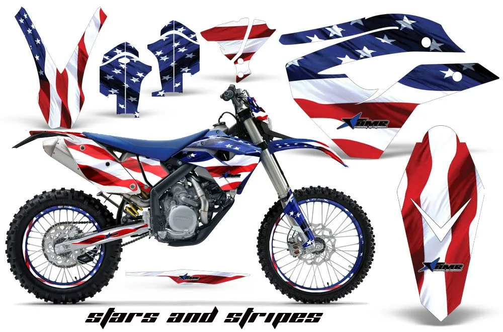 Husaberg FS / FE 450 Dirt Bike Custom Graphic Kit - 2009-2012