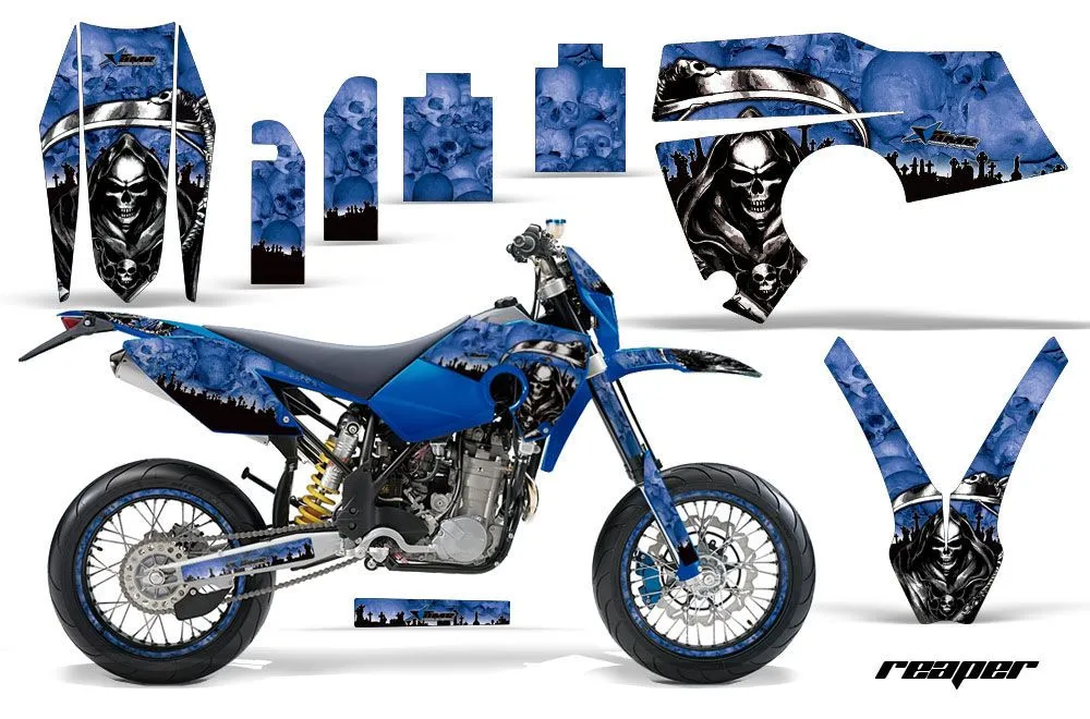 Husaberg FS / FE Dirt Bike Custom Graphic Kit - 2006-2008