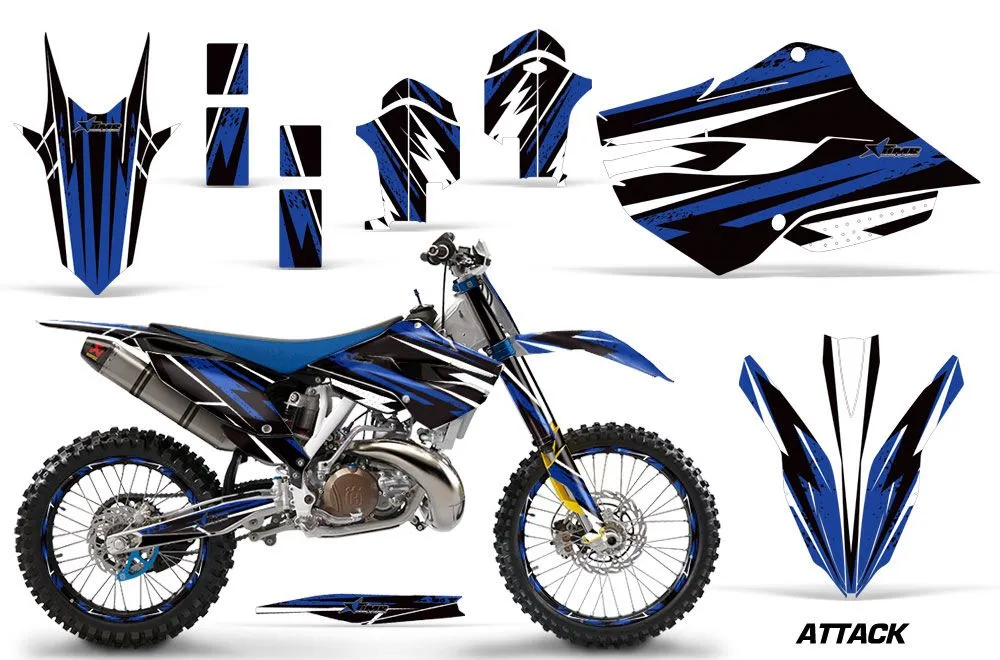 Husaberg TC / FC 250 Dirt Bike Custom Graphic Kit - 2013-2014