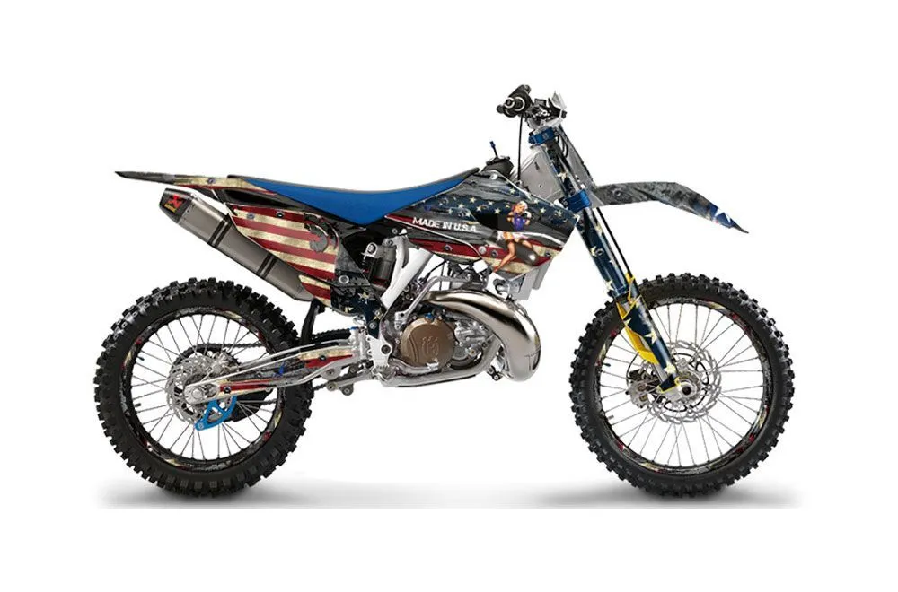 Husaberg TC / FC 250 Dirt Bike Graphic Kit - 2013-2014 WW2