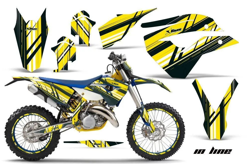 Husaberg TE 125 Dirt Bike Custom Graphic Kit - 2011-2012