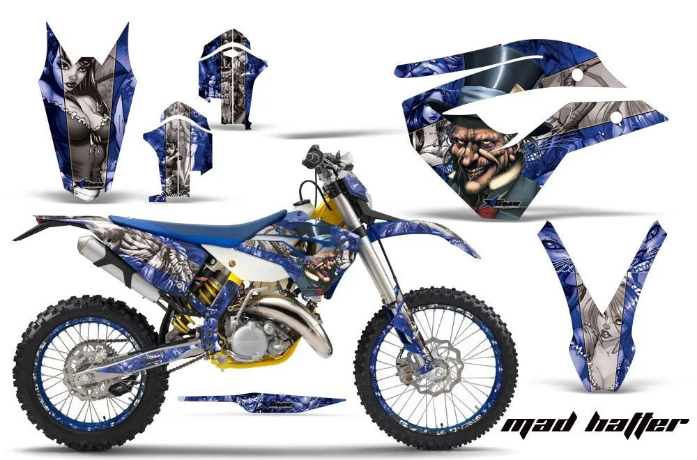 Husaberg TE 125 Dirt Bike Custom Graphic Kit - 2011-2012