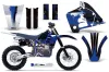 Husaberg FC 501 Dirt Bike Graphic Kit - 1997-1999 Carbon X Blue