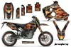 Husaberg FC / FE / FS 400 Dirt Bike Custom Graphic Kit - 2001-2005