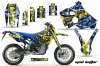 Husaberg FC / FE / FS 650 Dirt Bike Graphic Kit - 2001-2005 Mad Hatter Blue