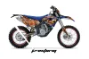 Husaberg FS / FE 450 Dirt Bike Graphic Kit - 2009-2012 Firestorm Blue