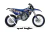 Husaberg FS / FE 450 Dirt Bike Graphic Kit - 2009-2012 Mad Hatter Blue