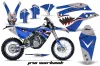 Husaberg FS / FE 450 Dirt Bike Graphic Kit - 2009-2012 P40 Warhawk Blue