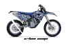 Husaberg FS / FE 450 Dirt Bike Graphic Kit - 2009-2012 Urban Camo Blue