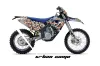 Husaberg FS / FE 450 Dirt Bike Graphic Kit - 2009-2012 Urban Camo Orange