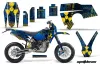 Husaberg FS / FE Dirt Bike Custom Graphic Kit - 2006-2008