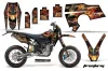 Husaberg FS / FE Dirt Bike Graphic Kit - 2006-2008 Firestorm Black