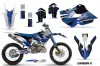 Husaberg TC / FC 250 Dirt Bike Graphic Kit - 2013-2014 Carbon X Blue
