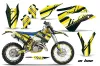 Husaberg TE 125 Dirt Bike Graphic Kit - 2011-2012 In Line Yellow