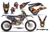 Husaberg TE 300 Dirt Bike Custom Graphic Kit - 2011-2012