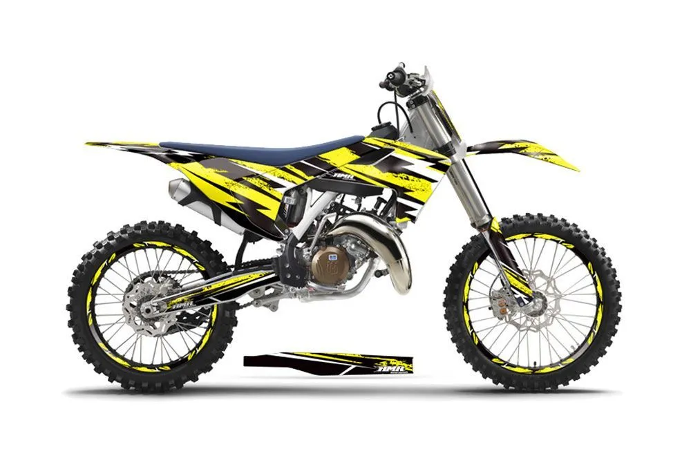 Husqvarna FC 450 Dirt Bike Graphic Kit - 2016-2017 Attack Yellow