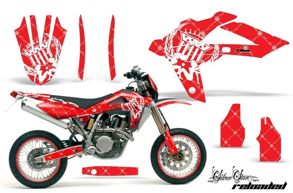 Husqvarna SM / SMR 450 / 530 Dirt Bike Custom Graphic Kit - 2005-2010