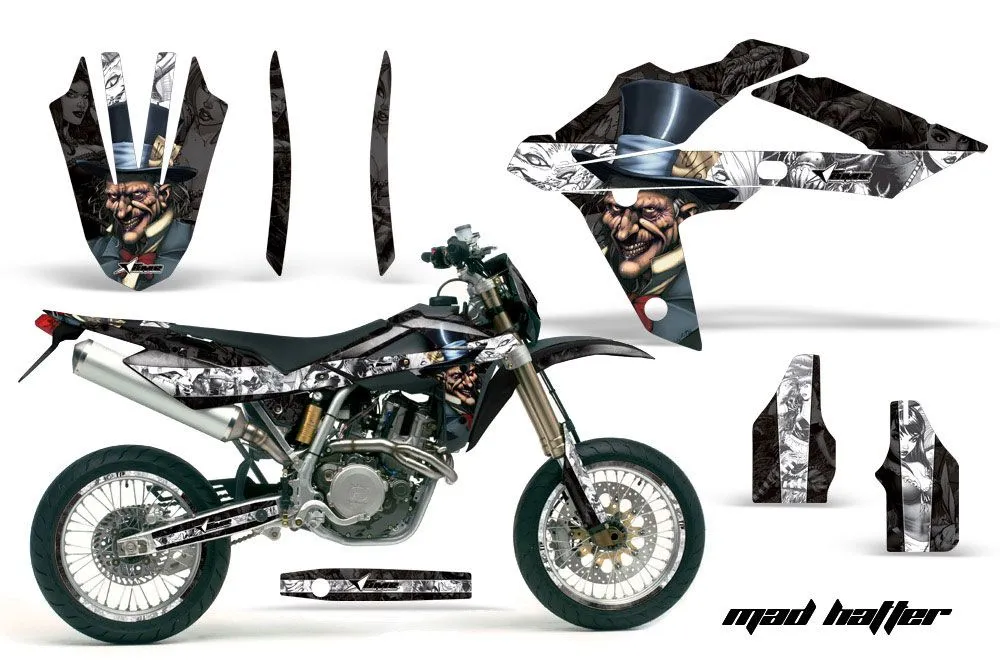 Husqvarna SM / SMR 450 / 530 Dirt Bike Custom Graphic Kit - 2005-2010