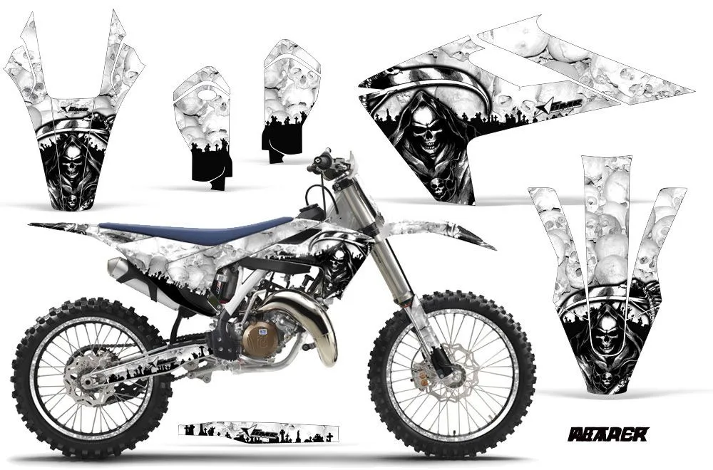 Husqvarna TC 125 Dirt Bike Custom Graphic Kit - 2016-2017