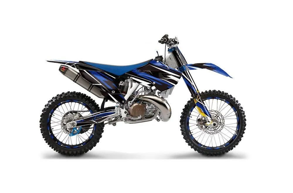 Husqvarna TC / FC 250 Dirt Bike Graphic Kit - 2014-2016 Attack Blue