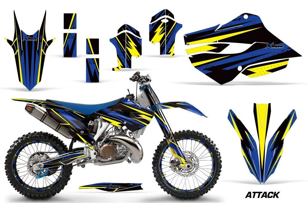 Husqvarna TC / FC 300 Dirt Bike Custom Graphic Kit - 2014-2016