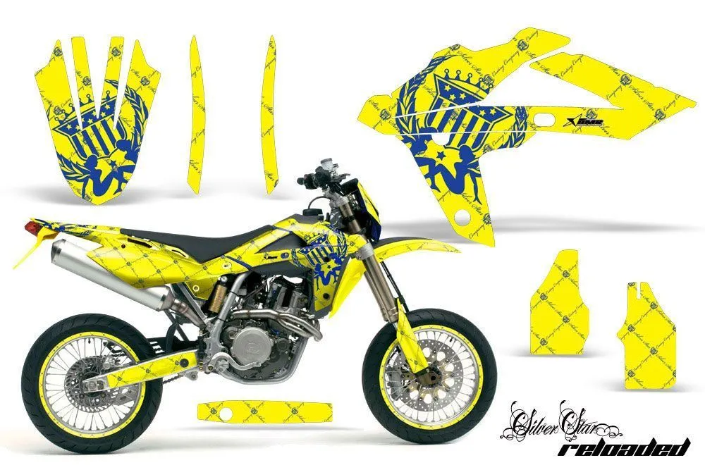 Husqvarna TC / TE 250 Dirt Bike Custom Graphic Kit - 2005-2008
