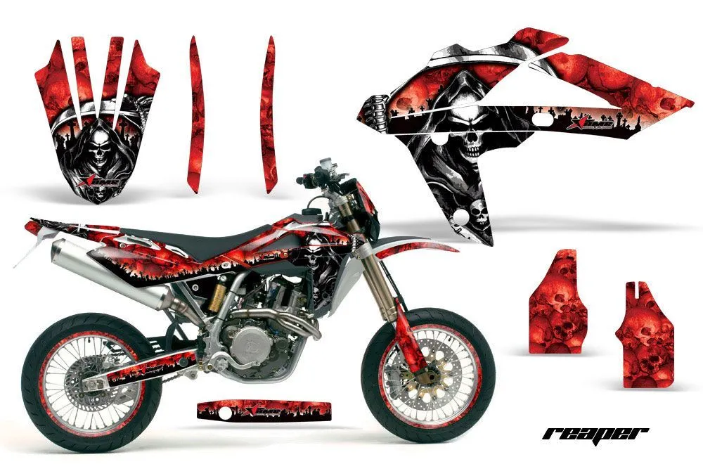 Husqvarna TC / TE 450 Dirt Bike Custom Graphic Kit - 2005-2010