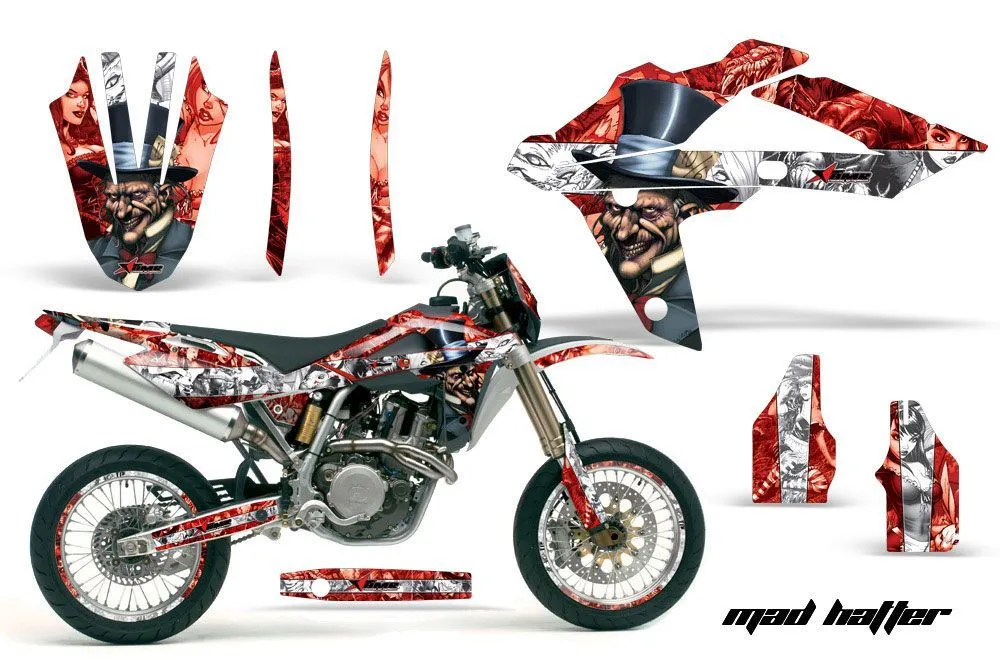 Husqvarna TC / TE 450 Dirt Bike Custom Graphic Kit - 2005-2010