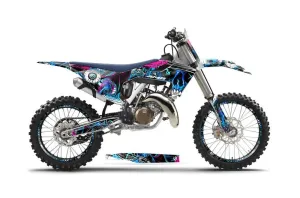 Husqvarna FC 450 Dirt Bike Graphic Kit - 2016-2017 Frenzy Blue