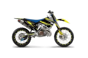 Husqvarna TC / FC 300 Dirt Bike Graphic Kit - 2014-2016 Attack Yellow